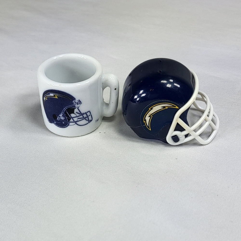 San Diego Chargers NFL Mini Ceramic Mug and Mini Helmet - Picture 10 of 10